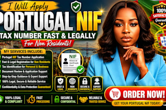 apply portugal nif tax number fast  for non residents