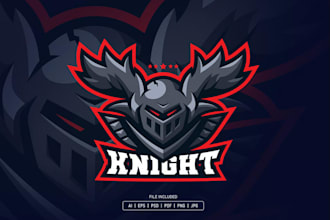 create a professional esports logo design for gaming teams