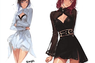 draw anime school life and slice of life art