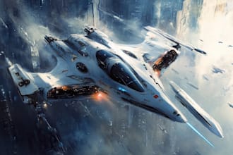 do sci fi spaceship design