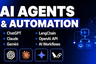 develop ai agents ai chatbots ai saas apps and ai automation systems