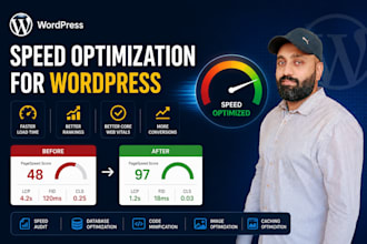 optimize wordpress site speed and core web vitals
