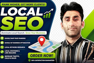 do local SEO for google maps ranking and  business profile