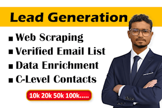 do b2b lead generation and web scraping any intelligence platforms