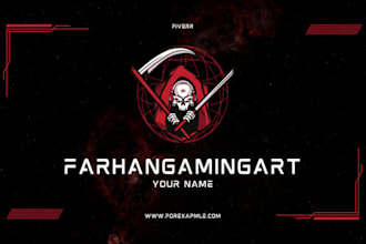 professional youtube gaming banner design