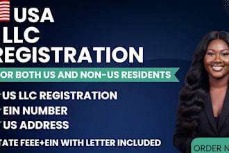 do llc registration for US and non US resident with ein number