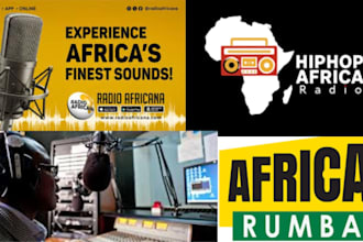 officially promote your song on radio stations in africa