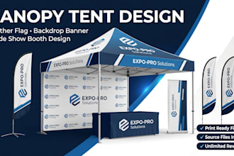 design canopy tent tent design feather flag and backdrop banner design