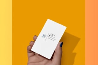 design professional business card logo and flyer