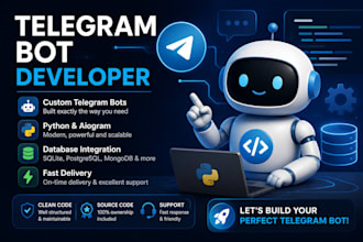 create telegram bots using python aiogram