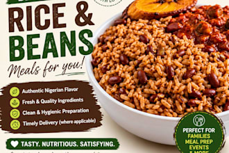 cook delicious rice and beans meals for you