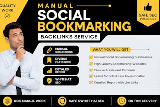 build high quality social bookmarking backlinks