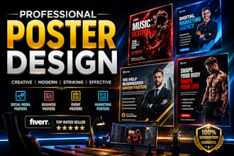 design business and event posters