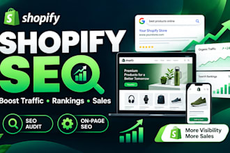 do advanced shopify SEO to boost organic traffic and sales
