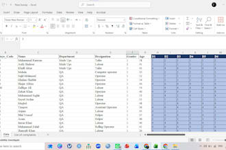 do accurate data entry, excel data entry, word typing, and copy paste tasks