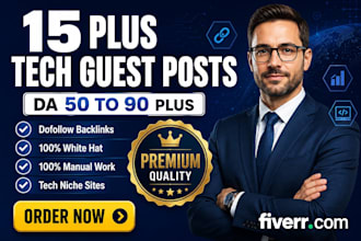 publish high authority guest posts on tech sites