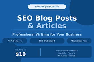 write seo blog post