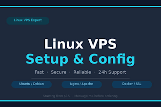 setup and configure your linux vps server