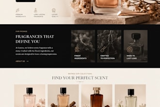 create a professional landing page