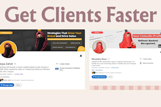create, upgrade, revamp and optimize your linkedin profile and business page