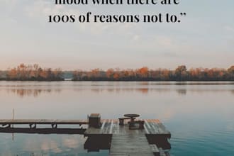 design aesthetic instagram quote posts for your feed