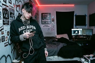 create a custom personalized emo rap song
