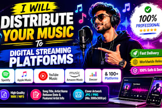 distribute your music to digital streaming platforms