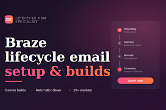 set up and optimize your braze lifecycle email campaigns