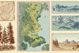 do vector map illustration and event map
