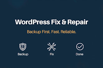 fix wordpress errors, bugs, and layout issues on your website