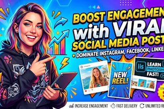 design custom social media graphics and PSD templates