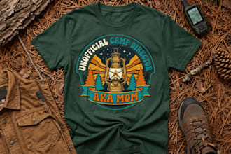 create 10 retro vintage pod tshirt designs for printify, merch by amazon or etsy