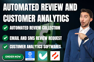 setup shopify automated review and customer analytics hextom judgeme hotjar