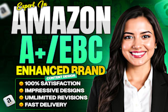 design premium amazon a plus content and brand story for high conversions