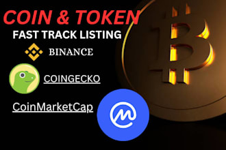 fast track list your coin or token on cmc, trust wallet listing