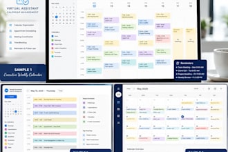 manage  calendar, schedule appointments, organize meeting