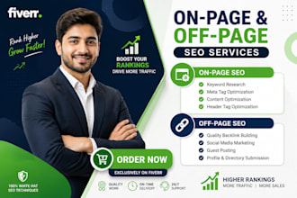 provide expert on page and off page SEO