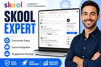 setup and manage your skool community for growth