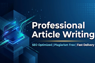 write professional news articles and blog posts