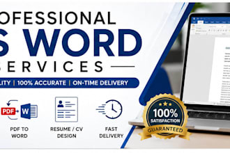 do professional ms word document formatting and layout design