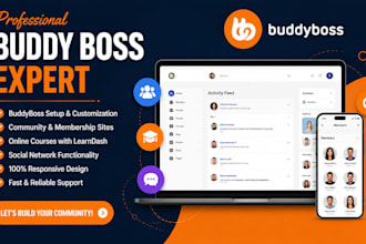build a premium buddyboss wordpress website