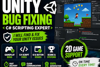 fixing simple and basic unity 2d bugs and c sharp scripts