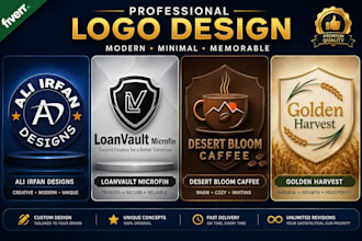 design a timeless logo for startups and businesses