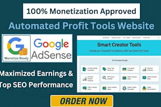 create tools website for fast adsense approval