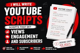 write an engaging youtube script 0n science space history or biology topics