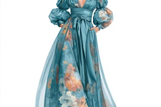 create fashion design illustration and technical drawing