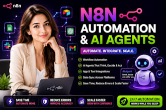 build n8n ai agent automation workflow, custom ai agents n8n workflow