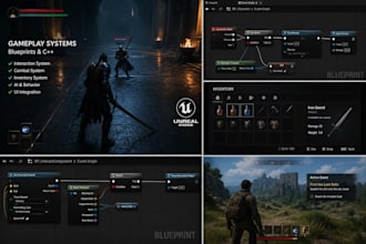 create unreal engine gameplay systems using cpp and blueprints