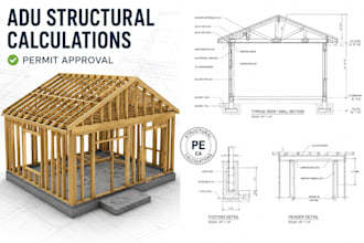 do california adu structural calculations for permit approval