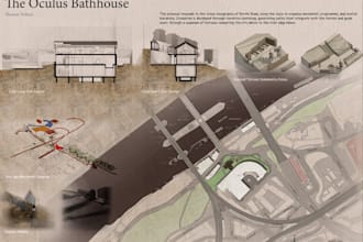 create architectural presentation boards